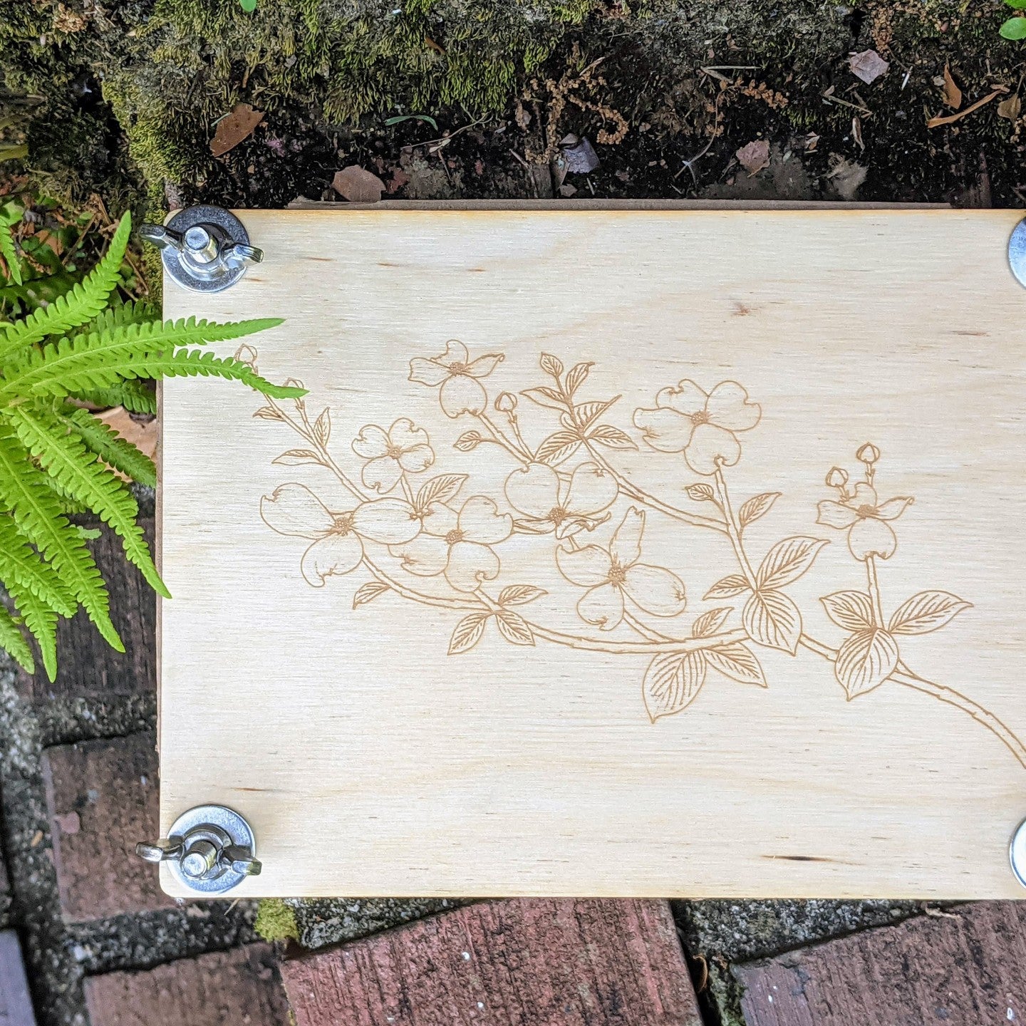 Flower Press Kit | Personalized Nature Lovers Gift | Herb Press Kit | Botanica Press Kit | Engraved Flower Press